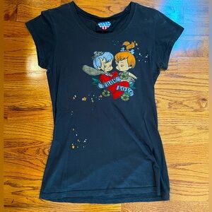 Junk Food Pebbles and Bam Bam t-shirt
